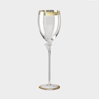 Versace meets Rosenthal Medusa Water goblet Gold - Buy now on ShopDecor - Discover the best products by VERSACE HOME design