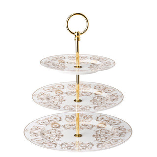 Versace meets Rosenthal Medusa Gala Small etagere 3 tiers - Buy now on ShopDecor - Discover the best products by VERSACE HOME design