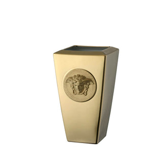 Versace meets Rosenthal Medusa Gold Vase H. 24 cm. gold - Buy now on ShopDecor - Discover the best products by VERSACE HOME design