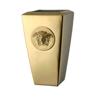 Versace meets Rosenthal Medusa Gold Vase H. 32 cm. gold - Buy now on ShopDecor - Discover the best products by VERSACE HOME design