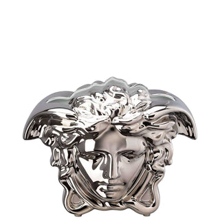 Versace meets Rosenthal Medusa Grande Vase 21cm Silver - Buy now on ShopDecor - Discover the best products by VERSACE HOME design