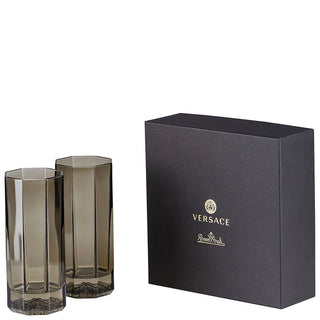 Versace meets Rosenthal Medusa Set of 2 longdrink glasses - Buy now on ShopDecor - Discover the best products by VERSACE HOME design