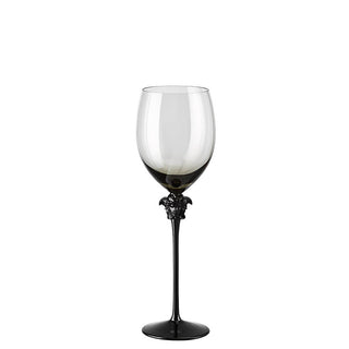 Versace meets Rosenthal Medusa Water goblet Smoky grey - Buy now on ShopDecor - Discover the best products by VERSACE HOME design