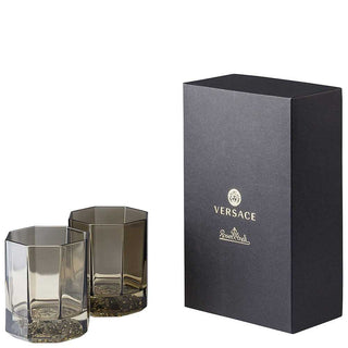 Versace meets Rosenthal Medusa Set of 2 Whisky tumbler - Buy now on ShopDecor - Discover the best products by VERSACE HOME design