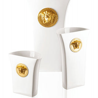 Versace meets Rosenthal Medusa Madness vase white h 26 cm - Buy now on ShopDecor - Discover the best products by VERSACE HOME design