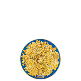 Versace meets Rosenthal Medusa Rhapsody Plate diam. 17 cm. blue - Buy now on ShopDecor - Discover the best products by VERSACE HOME design