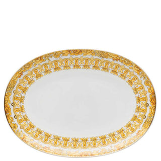 Versace meets Rosenthal Medusa Rhapsody Oval platter 33 cm. - Buy now on ShopDecor - Discover the best products by VERSACE HOME design