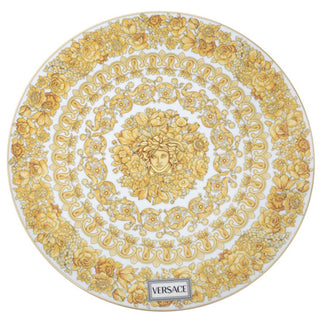 Versace meets Rosenthal Medusa Rhapsody Service plate diam. 33 cm. white - Buy now on ShopDecor - Discover the best products by VERSACE HOME design