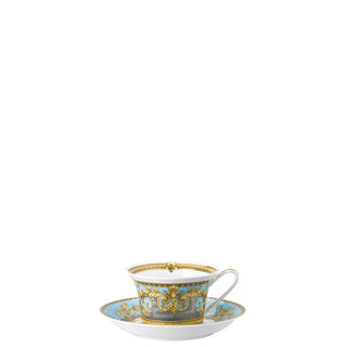 Versace meets Rosenthal Prestige Gala Le Bleu Tea cup and saucer - Buy now on ShopDecor - Discover the best products by VERSACE HOME design