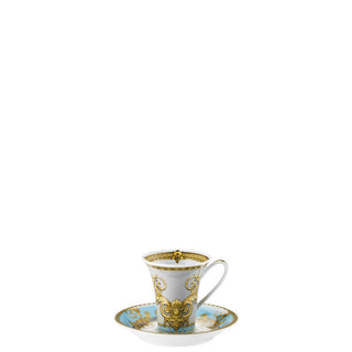 Versace meets Rosenthal Prestige Gala Le Bleu Coffee cup and saucer - Buy now on ShopDecor - Discover the best products by VERSACE HOME design