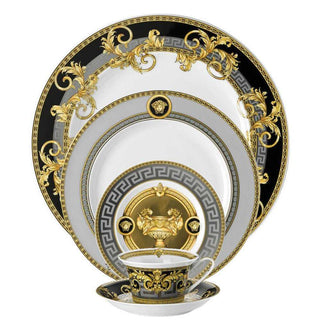 Versace meets Rosenthal Prestige Gala Le Bleu Medium salad bowl diam. 20 cm. - Buy now on ShopDecor - Discover the best products by VERSACE HOME design