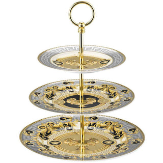 Versace meets Rosenthal Prestige Gala Small etagere 3 tiers - Buy now on ShopDecor - Discover the best products by VERSACE HOME design