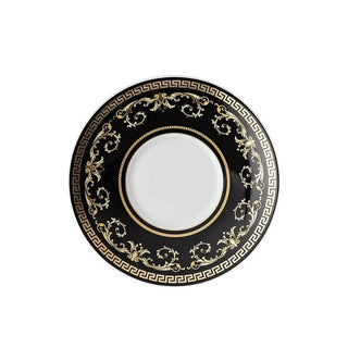 Versace meets Rosenthal Virtus Gala Black espresso cup & saucer - Buy now on ShopDecor - Discover the best products by VERSACE HOME design