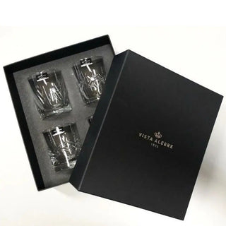 Vista Alegre 4 Elementos set 4 low glasses Old Fashion - Buy now on ShopDecor - Discover the best products by VISTA ALEGRE design