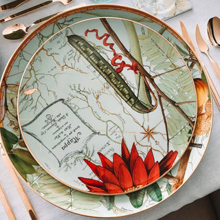 Vista Alegre Amazonia charger plate diam. 33.5 cm. - Buy now on ShopDecor - Discover the best products by VISTA ALEGRE design