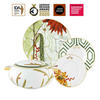 Vista Alegre Amazonia soup plate diam. 25 cm. - Buy now on ShopDecor - Discover the best products by VISTA ALEGRE design