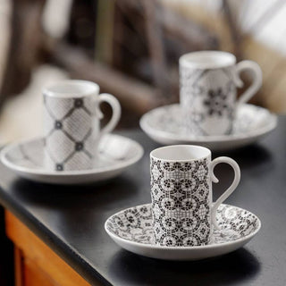 Vista Alegre Calçada Portuguesa set 4 coffee cups & saucers - Buy now on ShopDecor - Discover the best products by VISTA ALEGRE design