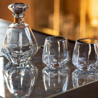 Vista Alegre Gemstone whisky decanter with gold decoration - Buy now on ShopDecor - Discover the best products by VISTA ALEGRE design