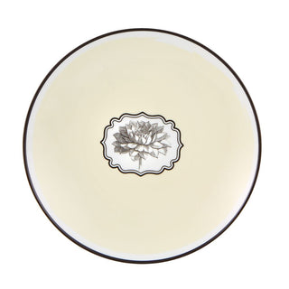 Vista Alegre Herbariae dessert plate yellow diam. 23 cm. - Buy now on ShopDecor - Discover the best products by VISTA ALEGRE design