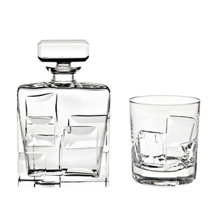 Vista Alegre Portrait case with whisky decanter and 4 Old Fashion glasses - Buy now on ShopDecor - Discover the best products by VISTA ALEGRE design