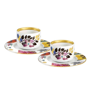 Vista Alegre Primavera set 2 coffee cups & saucers - Buy now on ShopDecor - Discover the best products by VISTA ALEGRE design