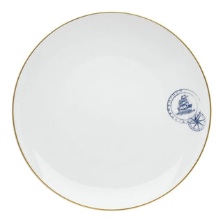 Vista Alegre Transatlântica dinner plate diam. 27.5 cm. - Buy now on ShopDecor - Discover the best products by VISTA ALEGRE design