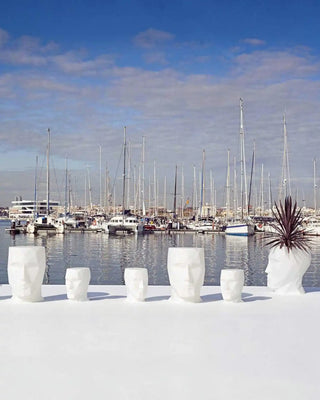 Vondom Adan Planter vase in polycarbonate