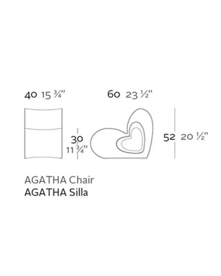 Vondom Agatha kids chair in polyethylene