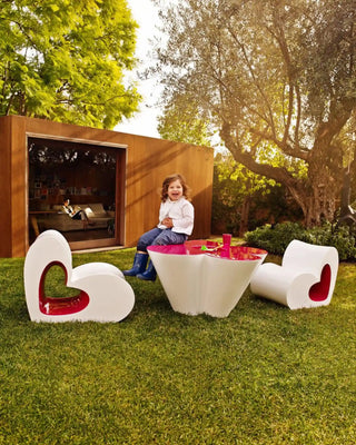 Vondom Agatha kids low table in polyethylene