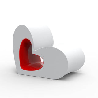 Vondom Agatha kids chair polyethylene by Agatha Ruiz De La Prada Vondom Agatha White Red - Buy now on ShopDecor - Discover the best products by VONDOM design