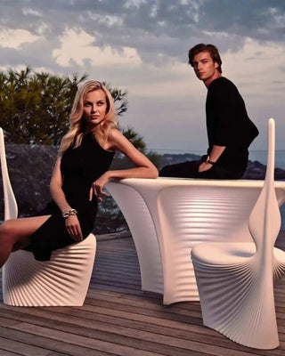 Vondom Biophilia polyethylene table with HPL top Ø 120 cm