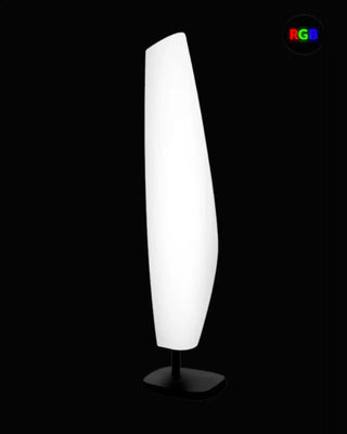Vondom Blanca LED floor lamp in Ice White 2101 polyethylene