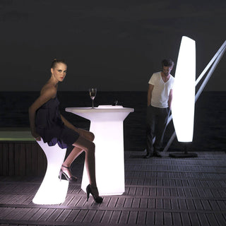 Vondom Blanca floor lamp LED bright white by Javier Mariscal - Buy now on ShopDecor - Discover the best products by VONDOM design