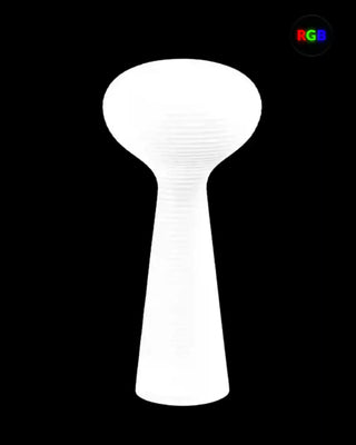 Vondom Bloom LED floor lamp in Ice White 2101 polyethylene