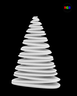 Vondom Chrismy Christmas LED tree in Ice White 2101 polyethylene