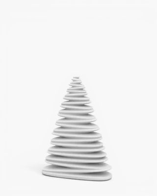 Vondom Chrismy Christmas LED tree in Ice White 2101 polyethylene