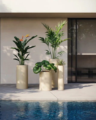 Vondom Cilindro Planter vase in polyethylene