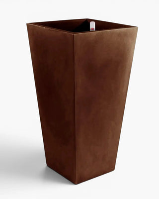 Vondom Cono Cuadrado Alto Planter vase in polyethylene