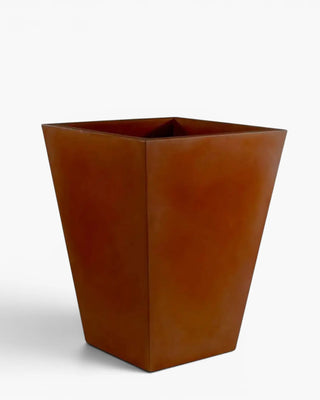 Vondom Cono Cuadrado Alto Planter vase in polyethylene