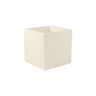 Vondom Cubo vase 40x40 h. 40 cm. by Studio Vondom Vondom Ecru - Buy now on ShopDecor - Discover the best products by VONDOM design