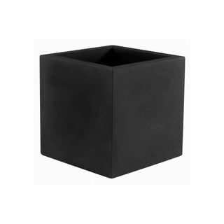 Vondom Cubo vase 50x50 h. 50 cm. by Studio Vondom Vondom Black - Buy now on ShopDecor - Discover the best products by VONDOM design