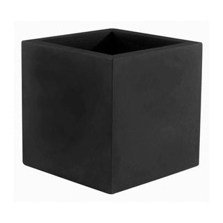 Vondom Cubo vase 60x60 h. 60 cm by Studio Vondom Vondom Black - Buy now on ShopDecor - Discover the best products by VONDOM design