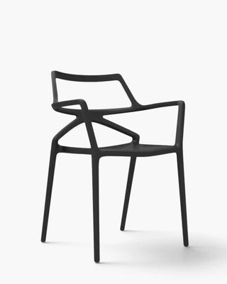 Vondom Delta chair with armrests in polypropylene