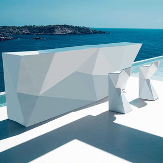 Vondom Faz Barra bar counter corner element white by Ramón Esteve - Buy now on ShopDecor - Discover the best products by VONDOM design