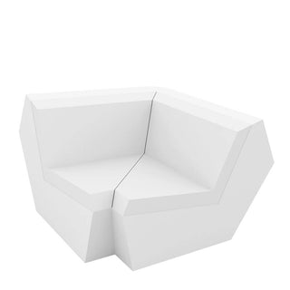 Vondom Faz sofa corner module 90° white by Ramón Esteve - Buy now on ShopDecor - Discover the best products by VONDOM design