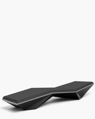 Vondom Faz sun lounger in polyethylene with upholstered cushion