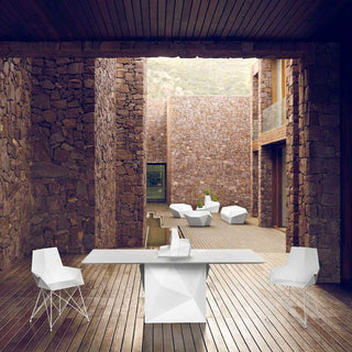 Vondom Faz table HPL Full White white by Ramón Esteve - Buy now on ShopDecor - Discover the best products by VONDOM design