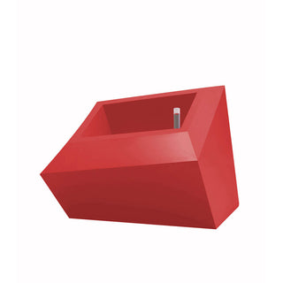 Vondom Faz Maceteros low vase by Ramón Esteve Vondom Red - Buy now on ShopDecor - Discover the best products by VONDOM design