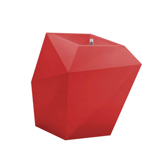 Vondom Faz Maceteros medium vase for outdoor by Ramón Esteve Vondom Red - Buy now on ShopDecor - Discover the best products by VONDOM design