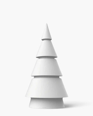 Vondom Forest Christmas LED tree in Ice White 2101 polyethylene